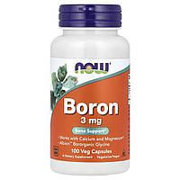 Бор Now Foods (Boron) 3000 мкг 100 капсул