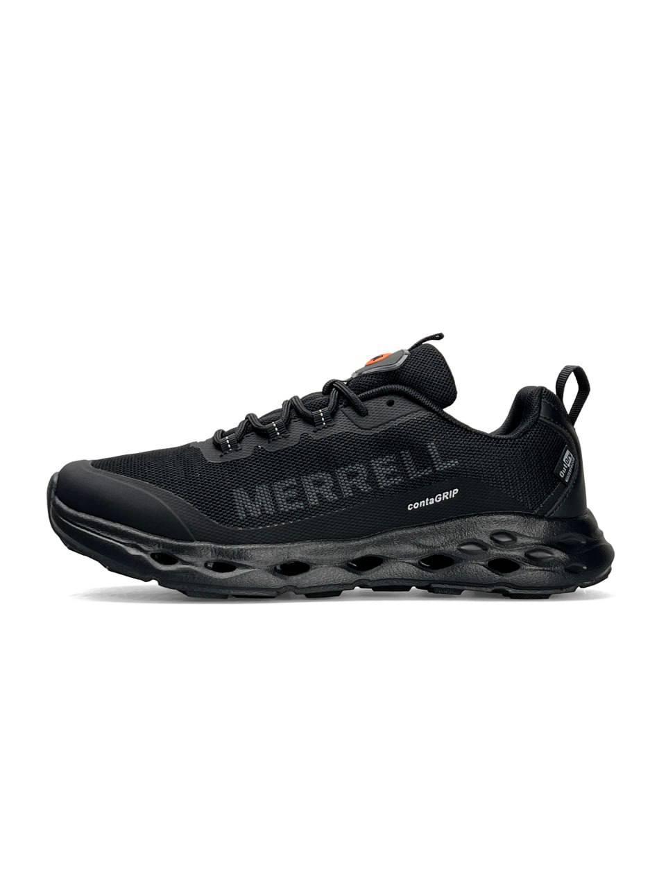 Чоловічі кросівки Merrell Drainmaker XTR All Black, кеди чоловічі нейлон текстиль сітка чорні 41