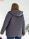 Жіноча демісезонна стьобана куртка - фото 7 - id-p2594547818