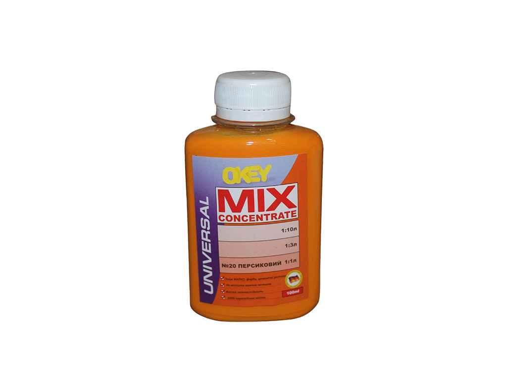 Універс.колер.паста 100мл персикова ТМ MIX CONCENTRATE