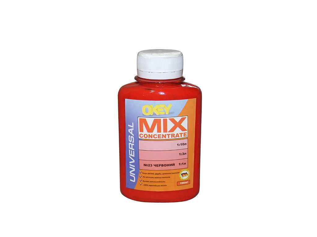 Універс.колер.паста 100мл червона ТМ MIX CONCENTRATE