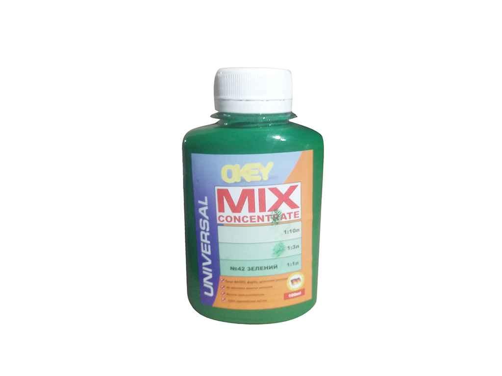 Універс.колер.паста 100мл зелена ТМ MIX CONCENTRATE, фото 1