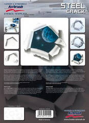 Покроковий трафарет "Стальна тріщина"