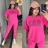 Костюм жіночий прогулянковий з двонитки з накатом (Норма і полубатал), фото 5