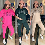 Костюм жіночий прогулянковий з двонитки з накатом (Норма і полубатал), фото 8