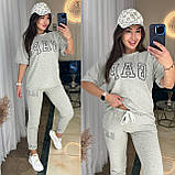 Костюм жіночий прогулянковий з двонитки з накатом (Норма і полубатал), фото 10