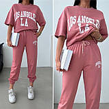 Костюм жіночий літній з двонитки з накатом (Норма і полубатал), фото 3