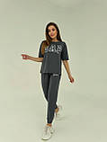 Костюм жіночий спортивний на літо з двонитки з накатом (Норма), фото 6