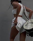 Костюм жіночий спортивний літній топ і шорти (Норма), фото 6