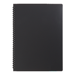 Блокнот зошит для нотаток "OFFICE" А4, 96арк.,клітинка, пластикова обкладинка BM.24451150