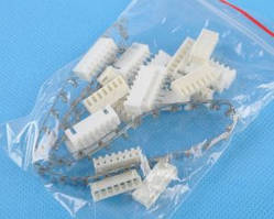 Гніздо і штекер 7 ніг крок 2.54 7 пін