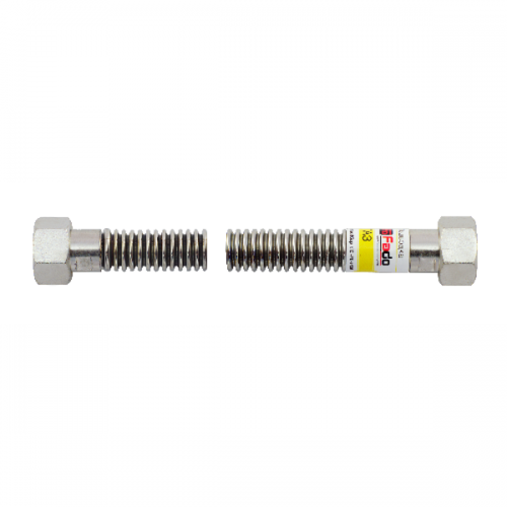 Нержавіючий Шланг Fado Газ ВВ 1/2'' 100см