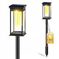 Комплект водонепроникних світлодіодних сонячних ліхтарві для доріжок 12 шт.
