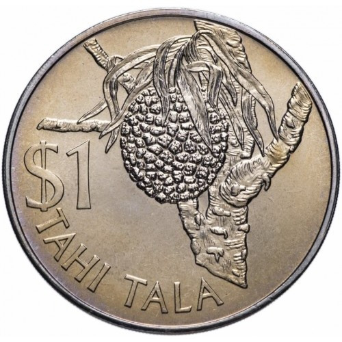 Токелау › Королева Єлизавета II 1 долар, 1978 Мідно-нікелевий сплав, 28.47g, ø 38.5mm №3498