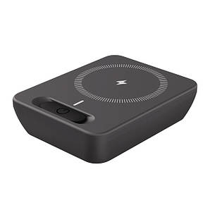 Повербанк знімний портативний, 6400 мАг/3.7 В, бездротова зарядка макс. 15 Вт., для зарядних станцій