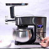 Кухонний комбайн Top Kitchen 3в1 Кухонна машина 4500 Вт Кухонний комбайн з 6 рівнями швидкості К2, фото 6