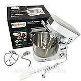 Планетарний тістоміс Rainberg 3200Вт Тістоміс 5л чаша Настільний кухонний міксер К2, фото 7