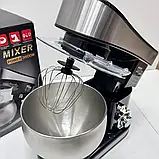 Потужний тістоміс Zepline 3500Вт Кухонна машина із 7л чашею Німецький тістоміс з мідним двигуном К2, фото 7