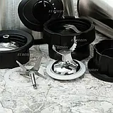 Стаціонарний блендер 3в1 Zepline 2000Вт Кухонний блендер з різними чашами Універсальний блендер-подрібнювач К2, фото 10