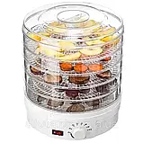 Електросушарка Zepline 800Вт Електросушка для фруктів Електрична сушарка на 5 піддонів К2, фото 7