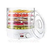 Електросушарка Zepline 800Вт Електросушка для фруктів Електрична сушарка на 5 піддонів К2, фото 10