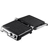 Електричний гриль BiTek 2800Вт Кухонний гриль із регулятором температури Контактний гриль двухсторонній К2, фото 7