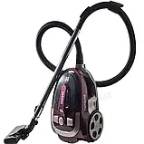 Потужний контейнерний пилосос Henschll 3000Вт Безмішковий пилосос для дому Пилосос з регулятором потужності К2, фото 4