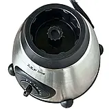 Стаціонарний кухонний блендер Zepline 1500Вт Потужний блендер з кавомолкою Блендер 2в1 К2, фото 4