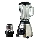 Стаціонарний кухонний блендер Zepline 1500Вт Потужний блендер з кавомолкою Блендер 2в1 К2, фото 5