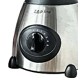 Стаціонарний кухонний блендер Zepline 1500Вт Потужний блендер з кавомолкою Блендер 2в1 К2, фото 8