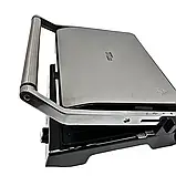 Електричний гриль Zepline 3500Вт Притискний гриль 3в1 Електровафельниця Гриль з розкриттям на 180 К2, фото 3