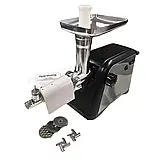 Якісна електром'ясорубка Rainberg 3000Вт Універсальна м'ясорубка Німецька м'ясорубка з нержавійки, фото 3