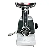 Електрична м'ясорубка Crownberg з шинковкою Електром'ясорубка з різними насадками М'ясорубка з реверсом К2, фото 10