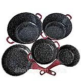 Кухонний набір Higher Kitchen Набір посуду на 12 предметів Набір каструль для всіх плит К2, фото 9