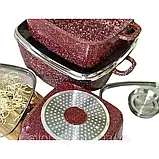 Комплект каструль TOP KITCHEN 6 предметів Комплект каструль для всіх видів плит Якісні каструлі з антипригарним покриттям, фото 9