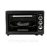 Настільна електропіч Asel Вмістка електрична духовка 33л Духовка електрична з 3 режимами К2, фото 8