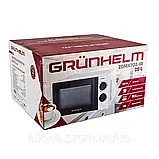 Мікрохвильова піч Grunhelm 700 Вт Якісна німецька мікрохвильовка 6 режимів Компактна мікрохвильовка 20л, фото 9