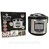 Мультиварка Kingberg 900Вт Мульварка-хлібопічка Багатофункціональна мультиварка 43 програми К2, фото 6