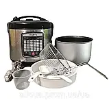 Мультиварка Kingberg 900Вт Мульварка-хлібопічка Багатофункціональна мультиварка 43 програми К2, фото 7