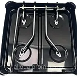 Якісна газова плита Rainberg Портативна кухонна газова плитка на 4 конфорки Настільна газова плита, фото 4