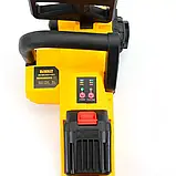 Ланцюгова пила DeWALT DCVCS574X1 36В Акумуляторна пила з безщітковим двигуном Деволт Потужна пила шина 45 см, фото 7