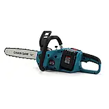 Якісна ланцюгова пила Makita DUC355Z 36В 6А Акумуляторна пила Макіта Пила з безключовою натяжкою ланцюга, фото 10