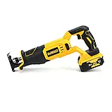 Акумуляторна сабельна пила DeWalt DCS380N 36В 6А Пила шабельна Девольт Сабельна пила-ножовка Деволт, фото 3
