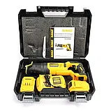 Акумуляторна сабельна пила DeWalt DCS380N 36В 6А Пила шабельна Девольт Сабельна пила-ножовка Деволт, фото 11