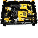Набір 3в1 DeWALT 36V Комплект акумуляторних інструментів Деволт Болгарка DCG413 Перфоратор DCH263 Гайковерт DCF922, фото 8