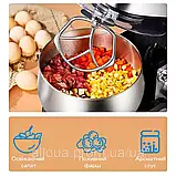 Багатофункціональний тістоміс Top Kitchen Потужний тістоміс 4200Вт Стаціонарний тістоміс з чашою 6л К2, фото 9