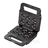 Мультмейкер 6в1 Rainberg Потужна вафельниця 2200Вт Контактний гриль з антипригарними змінними пластинами К2, фото 2