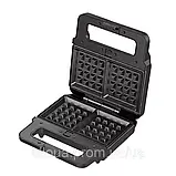 Мультмейкер 6в1 Rainberg Потужна вафельниця 2200Вт Контактний гриль з антипригарними змінними пластинами К2, фото 10