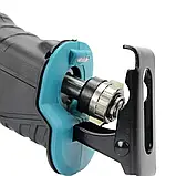 Акумуляторна сабельна пила Makita BJR186Z 36В Електроножовка з 2 акумуляторами Шабельна пила Макіта, фото 3