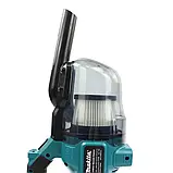 Акумуляторний пилосос Makita DCL184ZW-2Li 36В Автомобільний пилосос Макіта Портативний ручний пилосос, фото 3